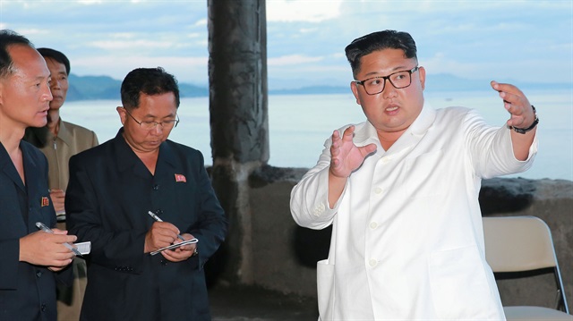 Kuzey Kore lideri Kim Jong-un, 17 yıl önce başlayan projeyi inceledi. 