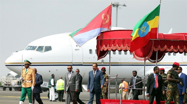انطلاق أول رحلة طيران منذ عقدين من إثيوبيا إلى إريتريا 