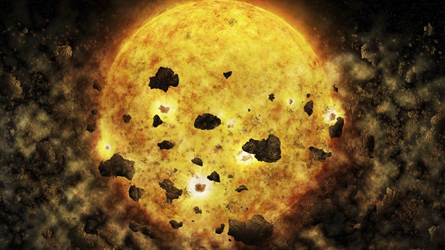 Bir gezegenin yıldız tarafından yutuluşu ilk kez kaydedildi