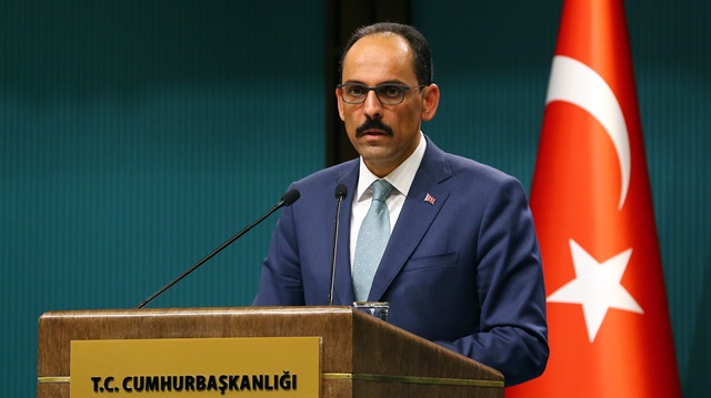 Turkish Presidential spokesman İbrahim Kalın

