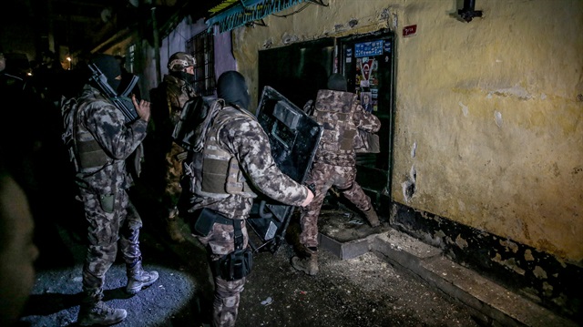 File Photo: Anti-drug operation in Istanbul