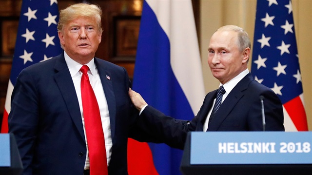 ABD Başkanı Donald Trump ile Rusya Devlet Başkanı Vladimir Putin