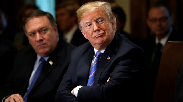 U.S. Secretary of State Mike Pompeo and President Donald Trump 