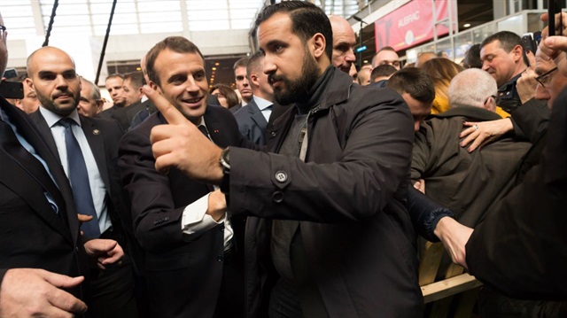 Fransa Cumhurbaşkanı Emmanuel Macron'un Özel Kalem Müdür Yardımcısı Alexandre Benalla