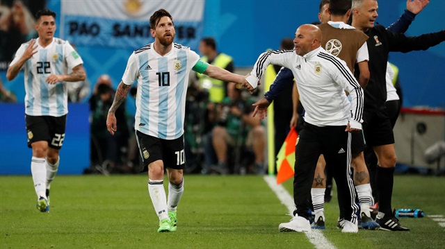 Messi, 2018 Dünya Kupası'nda oynadığı 4 maçta sadece 1 gol atabilmişti.