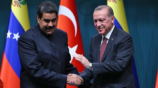 Nicolas Maduro and Recep Tayyip Erdoğan