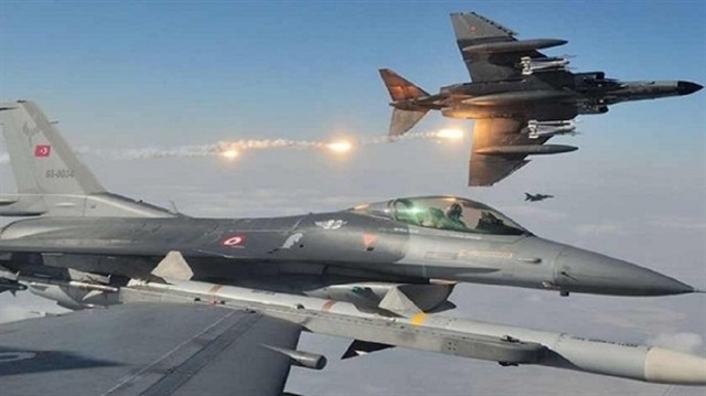 سلاح الجوي التركي يدمّر مواقع لإرهابيي "بي كا كا" شمالي العراق