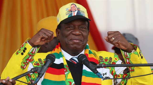 File photo: Zimbabwe's President Emmerson Mnangagwa