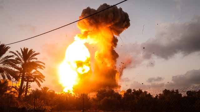 Israeli air strikes on Gaza

