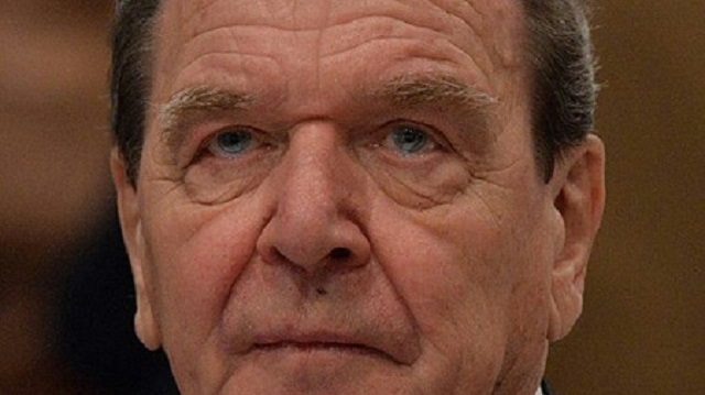 Eski Almanya Başbakanı Gerhard Schröder 