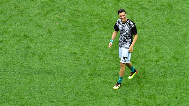 Mesut Özil, 2018 Dünya Kupası'nda Almanya'yla 2 maça çıkmıştı.