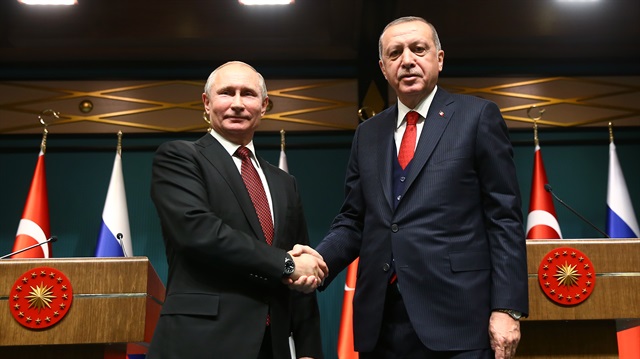 Arşiv: Başkan Recep Tayyip Erdoğan, Rusya Devlet Başkanı Vladimir Putin