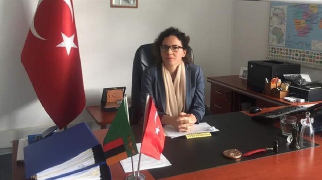 Turkey's Ambassador to Zambia Sebnem Incesu
