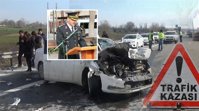 ​Karaman İl Jandarma Komutan Yardımcısı Jandarma Yarbay Alper Durmaz geçirdiği kazada hayatını kaybetti. Arşiv