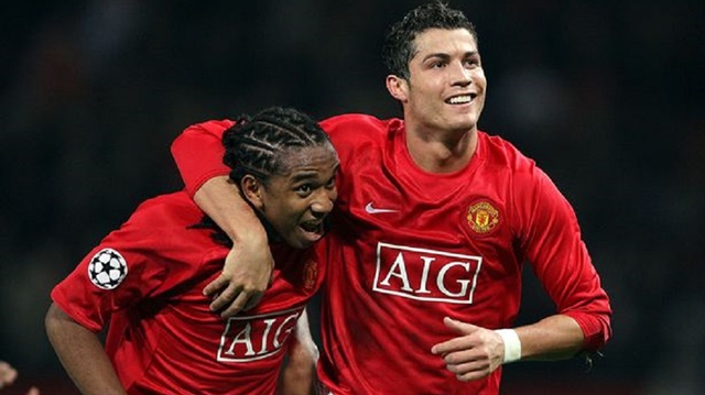Anderson, Manchester United'da Ronaldo ile birlikte oynamıştı.
