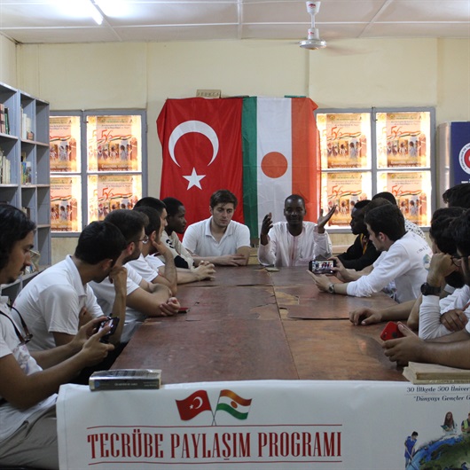 Turkish students begin voluntary work in Niger