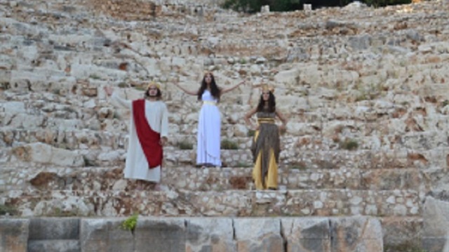 Ayaş Antik Tiyatrosu 2 bin yıl sonra tekrar perde diyor