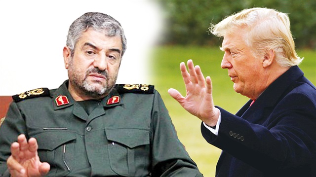 Devrim Muhafızları Komutanı Caferi - Donald Trump