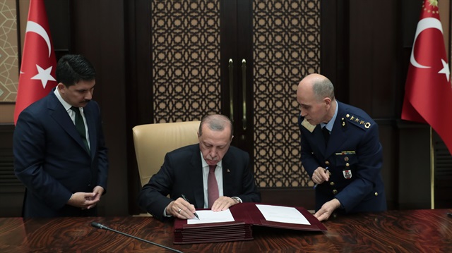 Başkan Erdoğan YAŞ kararlarını imzaladı.
