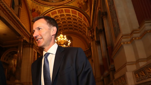 Britain's Secretary of State for Foreign and Commonwealth Affairs Jeremy Hunt