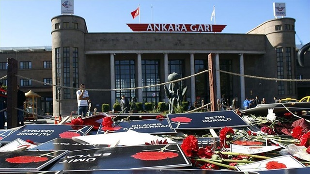 Ankara Garı önünde yaşanan DEAŞ saldırısında 100 kişi hayatını kaybetmişti.