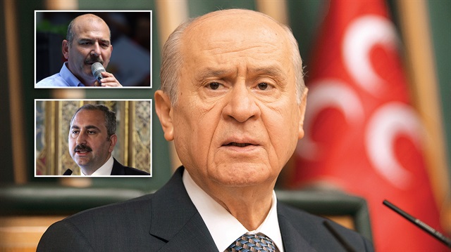 Bahçeli, ABD'nin yaptırım kararlarıyla hedef aldığı iki bakanı telefonla aradı.