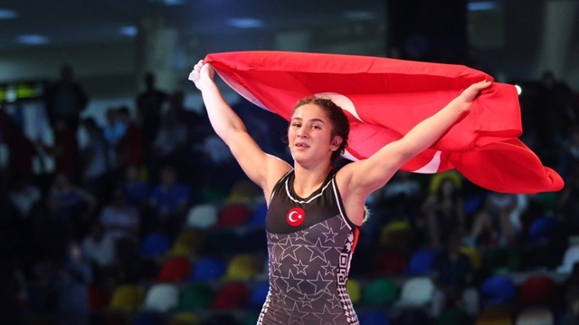 Turkish wrestler Zeynep Yetgil
