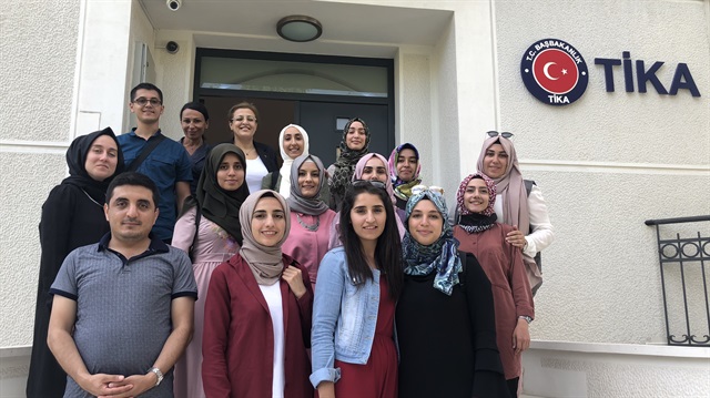 Ten students from Turkey volunteered in projects in Serbia