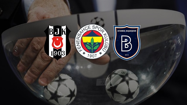 Fenerbahçe Şampiyonlar Ligi'nde, Beşiktaş ve Başakşehir ise Avrupa Ligi'nde gruplara kalmak için mücadele ediyor.