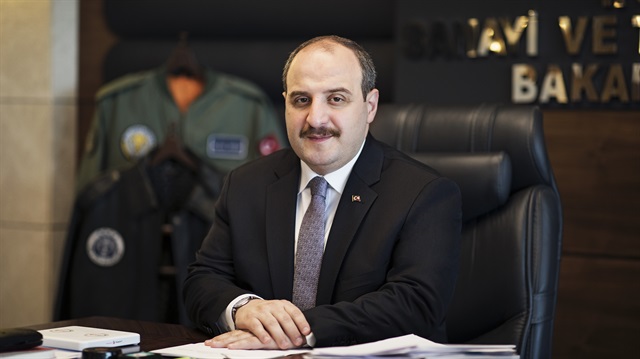 Industry and Technology minister Mustafa Varank