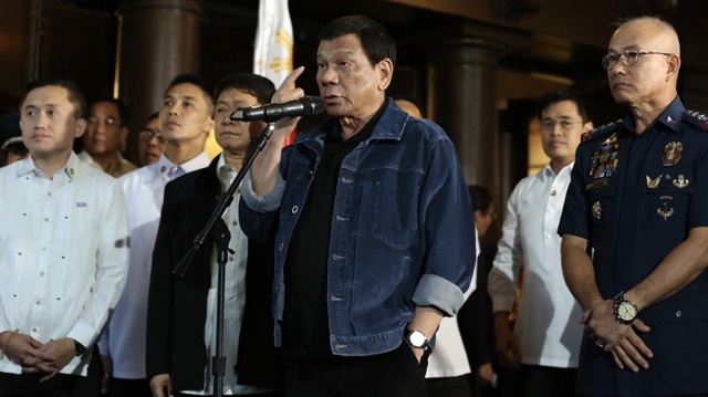 Filipinler Devlet Başkanı Rodrigo Duterte