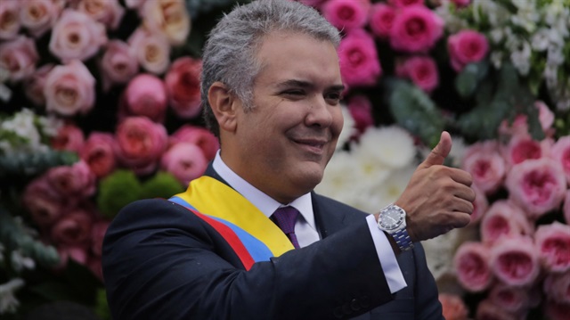 Kolombiya'nın yeni Devlet Başkanı Ivan Duque