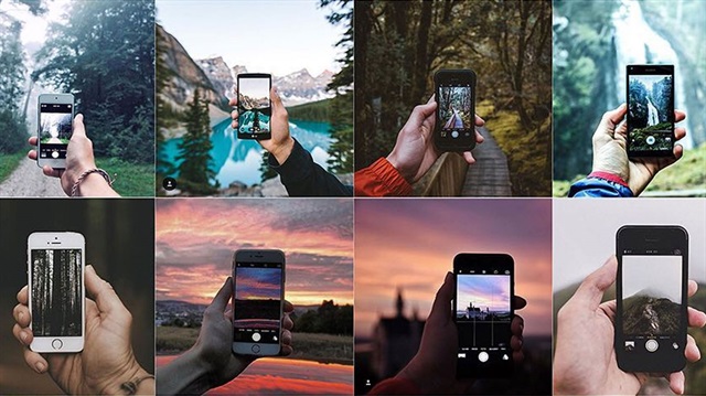 Instagram'da paylaşılan fotoğrafların aslında birebir aynı olduğunu gösteren hesap: Insta Repeat!