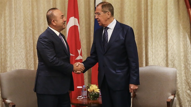 Dışişleri Bakanı Mevlüt Çavuşoğlu ve Rus mevkidaşı Sergey Lavrov