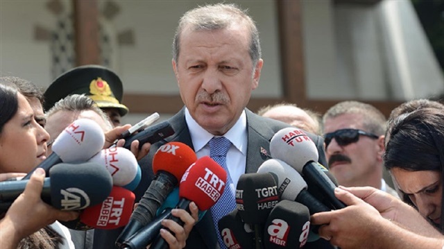 تصريحات أردوغان لوسائل الإعلام بعد صلاة الجمعة