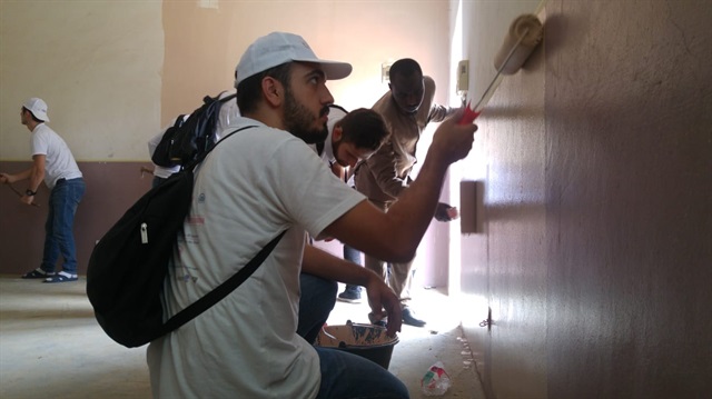 Turkish volunteers in Chad