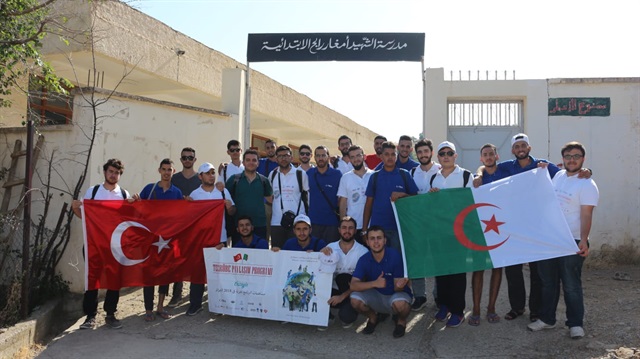 استقبال الطلبة الجزائريين نُظرائهم الأتراك