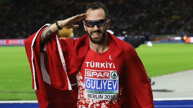 Guliyev 200 metrede altın madalyanın sahibi oldu.