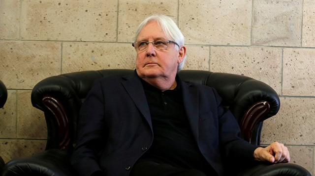U.N. envoy to Yemen Martin Griffiths 