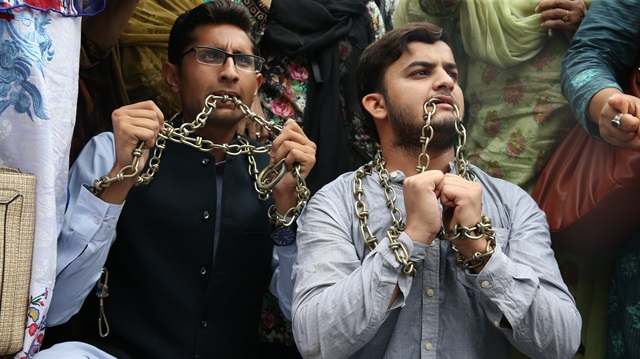 Pakistani opposition parties' protest in Islamabad

