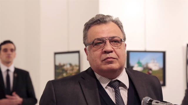 Rusya'nın Ankara Büyükelçisi Karlov, başkentte uğradığı silahlı saldırıda hayatını kaybetmişti.
