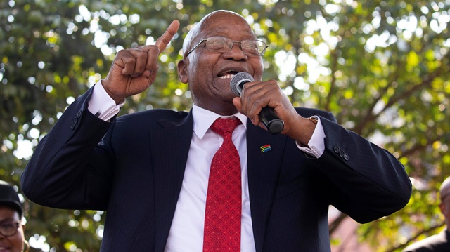 Former South African President Jacob Zuma 