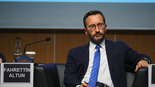 Turkish senior official Fahrettin Altun 