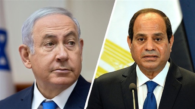 Benjamin Netanyahu and Abdel Fattah al-Sisi
