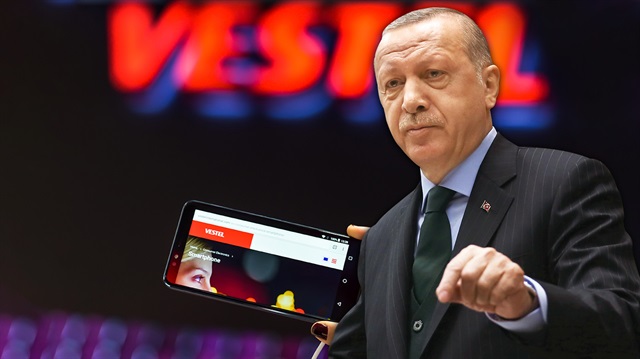 Cumhurbaşkanı Erdoğan'ın Vestel'i işaret etmesiyle şirketin hisseleri yüzde 7 değer kazandı.
