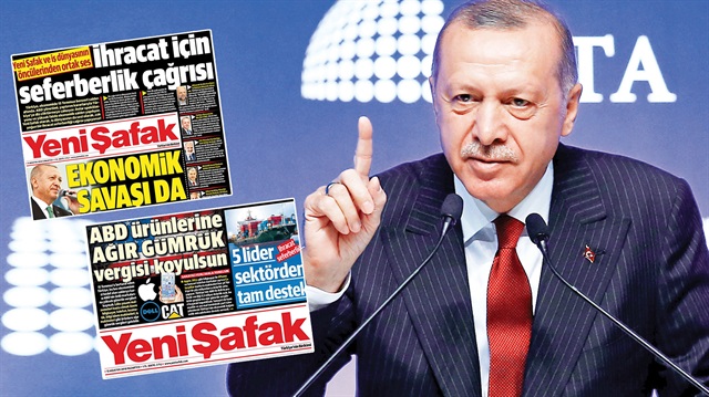 Erdoğan, ‘’Onların iPhone’u varsa bizim de Vestel’imiz var” diyerek ABD’nin elektronik ürünlerine boykot uygulayacaklarını belirtti