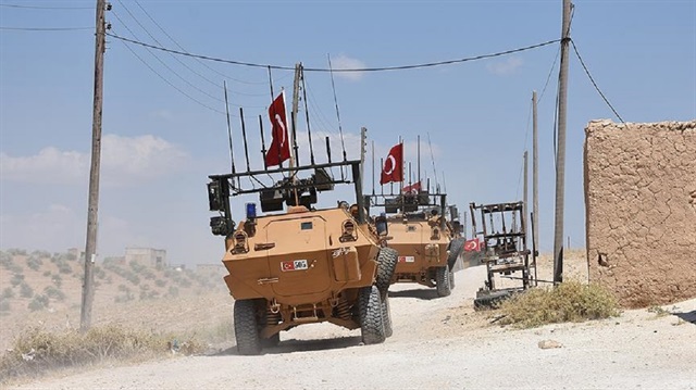 دورية للجيش التركي في منبج