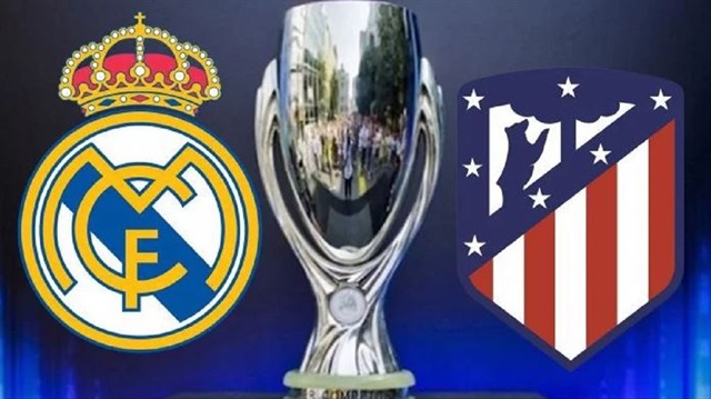 Real Madrid-Atletico Madrid maçı saat 22.00'de başlayacak. 