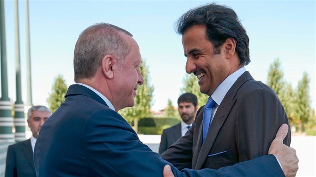Başkan Erdoğan ile Katar Emiri Al Sani, Ankara'da ikili bir görüşme gerçekleştirdi.