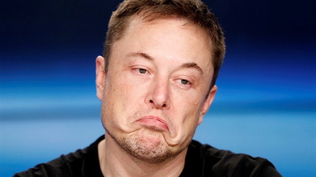 File photo: SpaceX founder Elon Musk pauses at a press conference